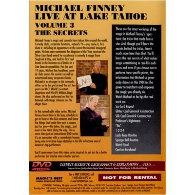 Finney Live at Lake Tahoe V3 by L & L Publishing - Image 2