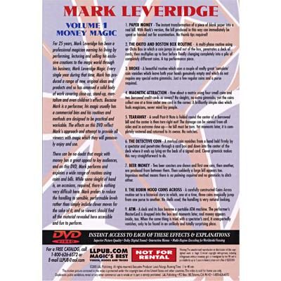 Magic Of Mark Leveridge V1 Money Magic by Mark Leveridge - Image 2