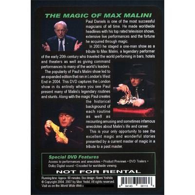 The Magic of Max Malini by Paul Daniels - Image 2