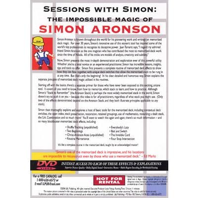 Sessions With Simon: The Impossible Magic Of Simon Aronson - V3, Memorized Deck - Image 2