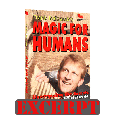 Magic For Humans by Frank Balzerak - DVD) (Download)