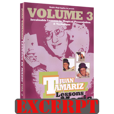 4 Aces video (Excerpt of Lessons in Magic V3 by Juan Tamariz - DVD) (Download)