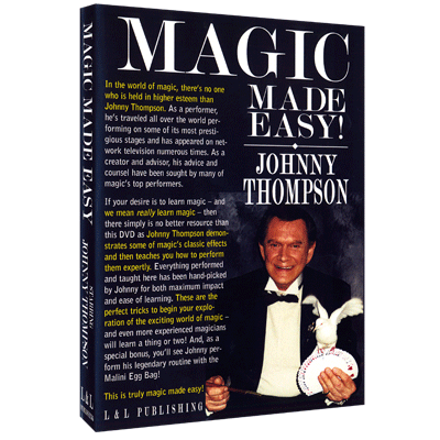 Johnny Thompson's Magic Made Easy by L&L Publishing video (Download)