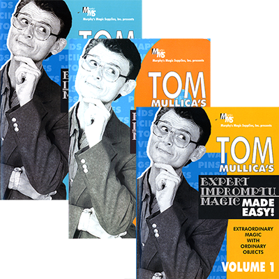 Mullica Expert Impromptu Magic Made Easy Set, V1 thru 3 Tom Mullica video (Download)