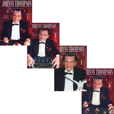 Johnny Thompson Commercial Set, V1 thru 4 video (Download)