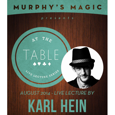 At the Table Live Lecture - Karl Hein 8/6/2014 (Download)