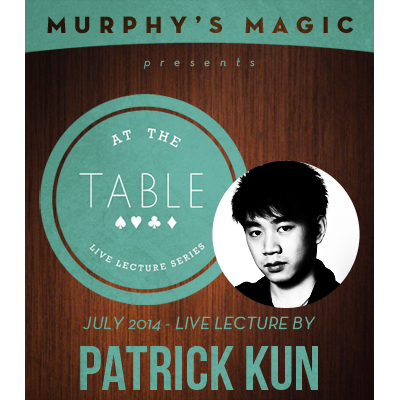 At the Table Live Lecture - Patrick Kun 7/9/2014 (Download)