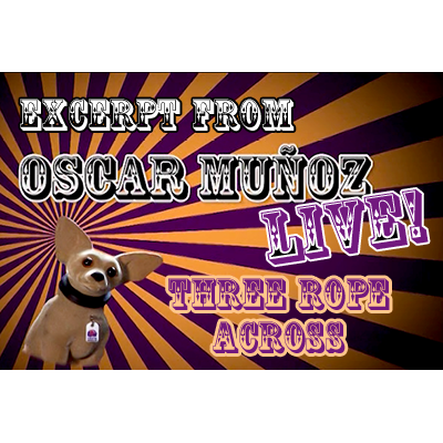 3 Rope Across by Oscar Munoz (Excerpt from Oscar Munoz Live) video (Download)