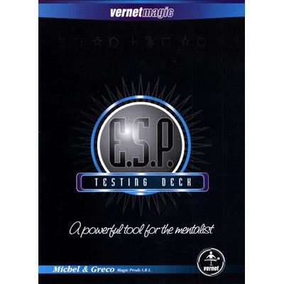 ESP Testing Deck, marked w/routines by Vernet