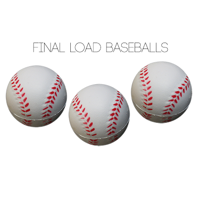 Final Load Base Balls 2.5 inch, 3pk by Big Guys Magic