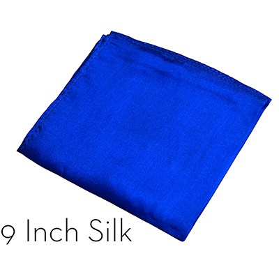 Blue 9 inch Silk