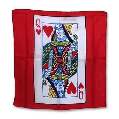 Picture 18 inch Queen of Heart Card Silk by Gosh