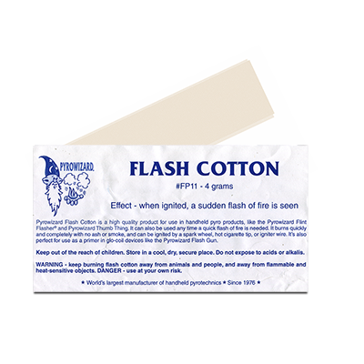 Theatre Effects Pyrowizard™ Flash Cotton