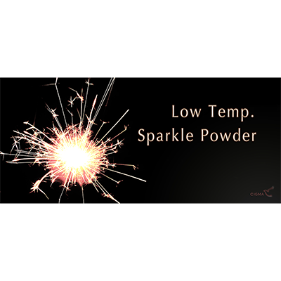 Low temperature sparkle powder, 10 grams.
