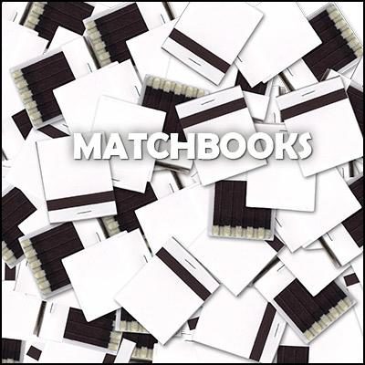 White matchbooks, Box of 50