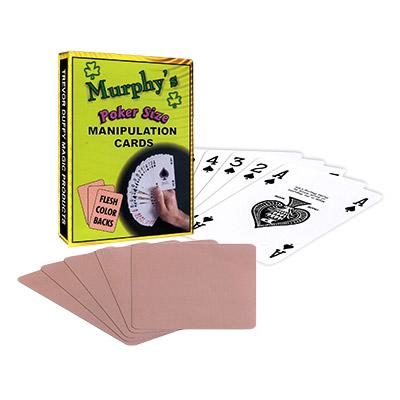 Manipulation Cards, POKER SIZE/ FLESH COLOR BACKS by Trevor Duffy