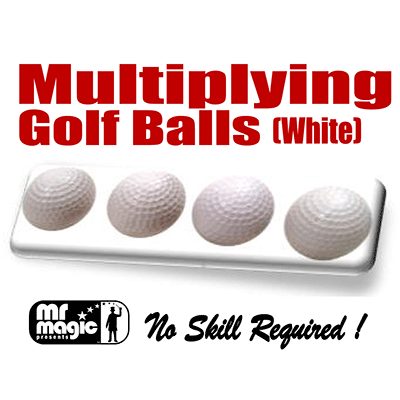 Multiplying Golf Balls, White by Mr. Magic