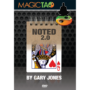 Noted 2.0, Red (with DVD and Gimmick) by Gary Jones and Magic Tao noted2_red-full.png