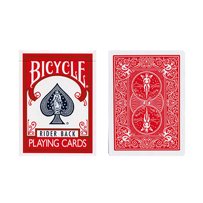 Red One Way Forcing Deck, Black and White Joker only