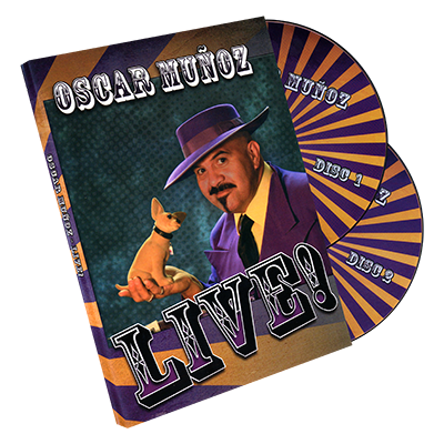 Oscar Munoz Live, 2 DVD Set by Kozmomagic