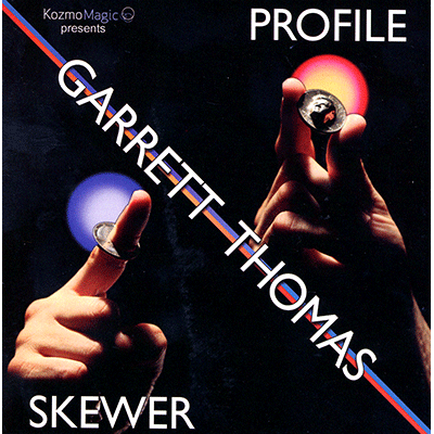 Profile Skewer (with DVD and Gimmick) by Garrett Thomas and Kozmomagic