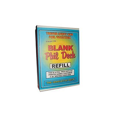 Refill for Blank Phil Deck by Trevor Duffy
