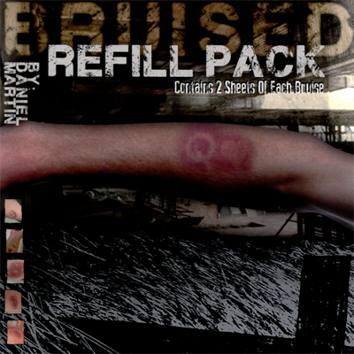 Refill for Bruised, 8 complete sheets by Daniel Martin