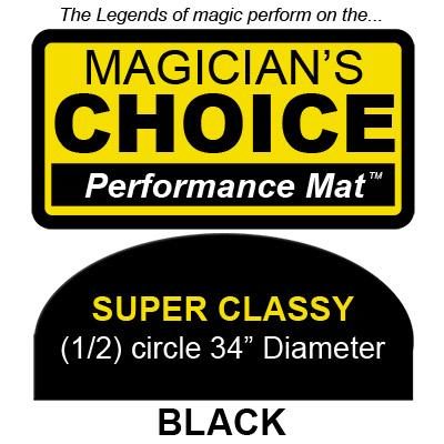 Super Classy Close-Up Mat, BLACK, 34 inch by Ronjo
