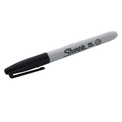 Ungimmicked Fine-Tip Sharpie, Black box of 12 by Murphy's Magic Supplies