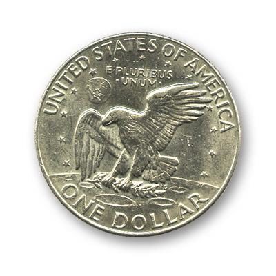 Eisenhower Dollar, Single Coin Ungimmicked - Image 2