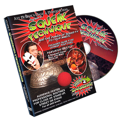 Squeak Technique, DVD and Squeakers by Jeff McBride