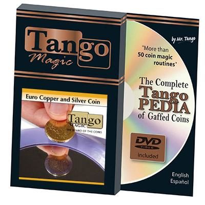 Euro Copper And Silver Coin, 2e and 50c (with DVD), E0054Tango