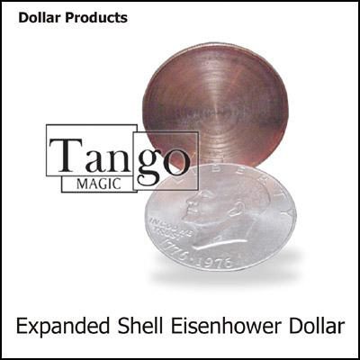 Expanded Eisenhower Dollar Shell (with DVD), D0009 by Tango Magic