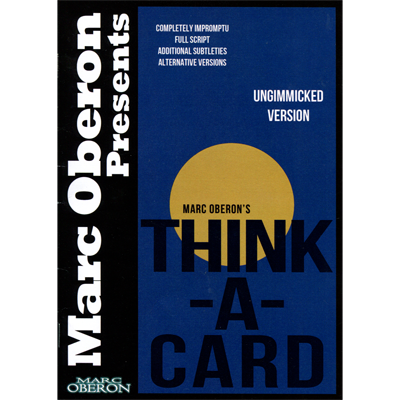 Thinka-Card, ungimmicked version by Marc Oberon (Download)