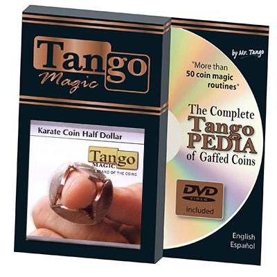 Karate Coin US Half Dollar (with DVD), D0072 by Tango Magic