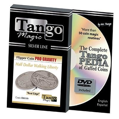 Tango Silver Line Flipper Pro Gravity Walking Liberty (with DVD), D0119 by Tango Magic
