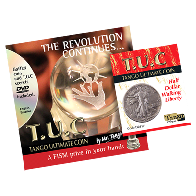 Tango Silver Line T.U.C., D0117 Walking Liberty Half Dollar (with DVD) by Tango Magic