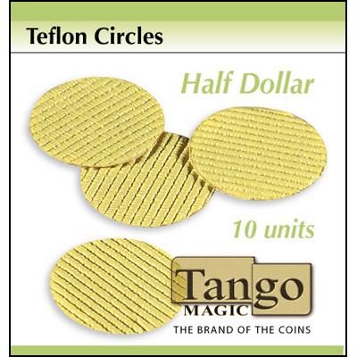 Teflon Circle Half Dollar size, 10 units by Tango Magic