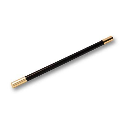 Mini Magic Wand in Black, W004, with gold tips by Tango Magic