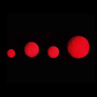 1 inch Crochet Balls, Red by Uday