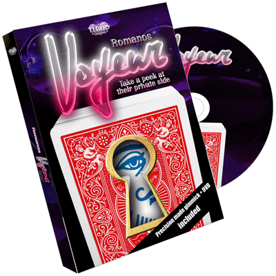 Voyeur (with DVD and Gimmick) by Romanos and Titanas Magic