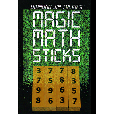 Magic Math Sticks, Wooden by Diamond Jim Tyler