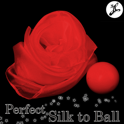 Perfect Silk to Ball, Red, Automatic by JL Magic