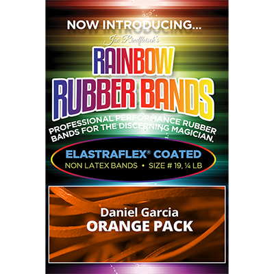 Joe Rindfleisch's Rainbow Rubber Bands, Daniel Garcia - Orange Pack by Joe Rindfleisch