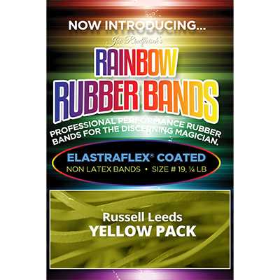 Joe Rindfleisch's Rainbow Rubber Bands, Russell Leeds -Yellow by Joe Rindfleisch