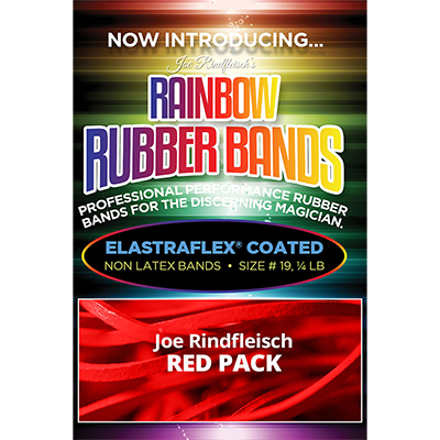 Joe Rindfleisch's Rainbow Rubber Bands, Joe Rindfleisch - Red Pack by Joe Rindfleisch