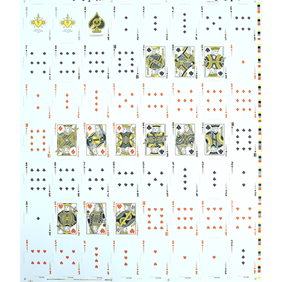 Run Playing Cards: Bankroll Edition, Uncut Sheet - Image 2