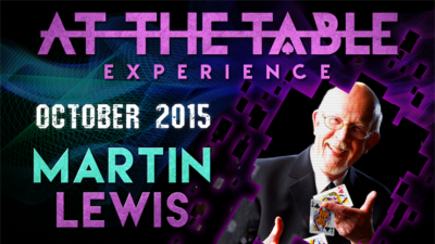 At the Table Live Lecture Martin Lewis October 21st 2015 video (Download)