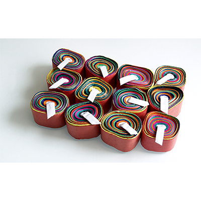 Mouth Coil 50ft, 12/Rainbow by Premium Magic