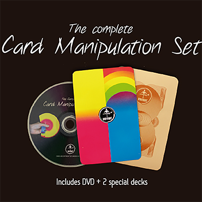 The Complete Card Manipulation Set, DVD plus 2 special decks by Vernet